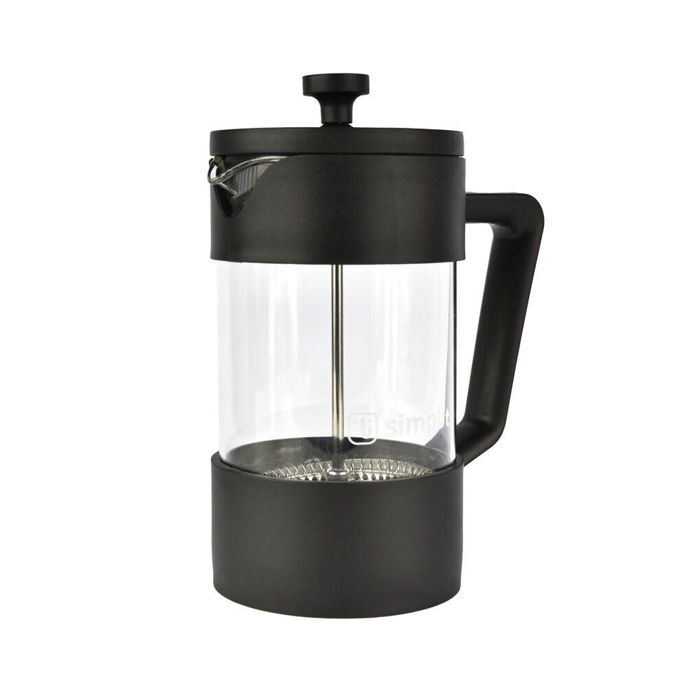 Cafetera Prensa Francesa Negra 600 ml Simplit image number 5.0