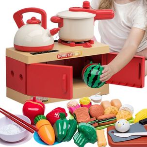 Set De Juego De Cocina Infantil 84 Piezas