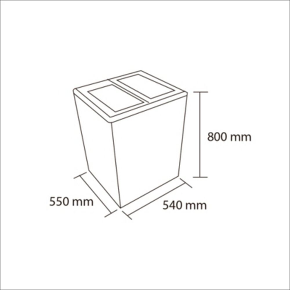 Congelador Dual 100 L image number 2.0