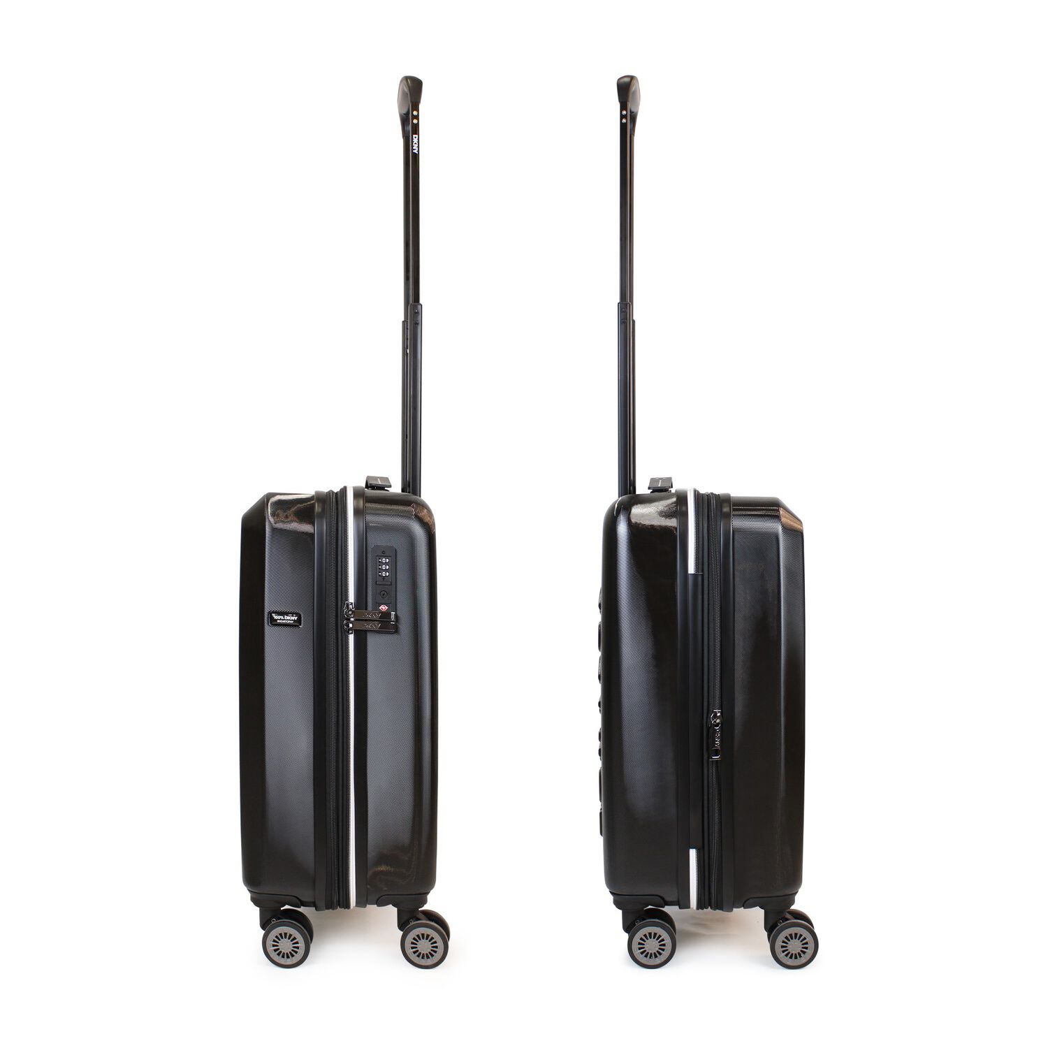 Pack 2 Maletas Donna Karan Luxe S 10kg + L 23kg Negra Dkny image number 2.0