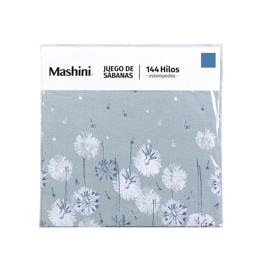 Sabana Estampadas 144 Hilos Mashini King Leon image number 4.0