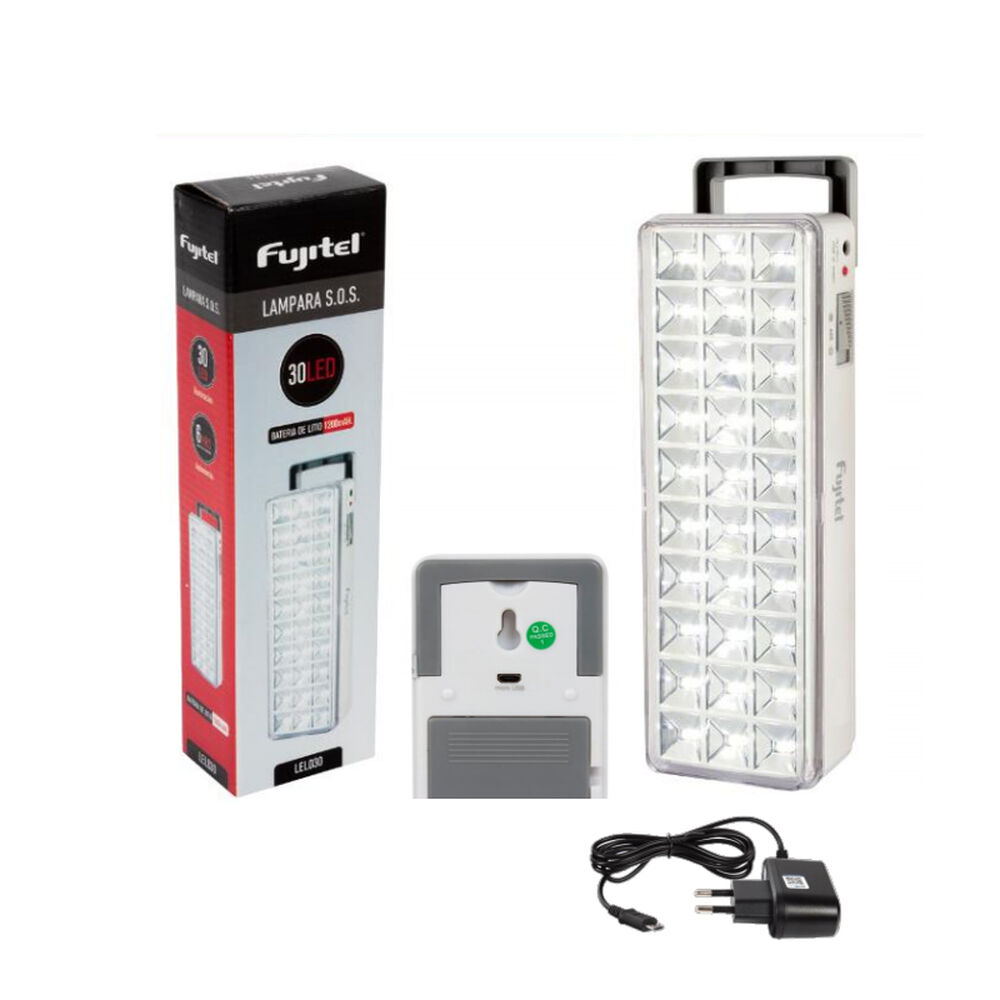 Lampara Fujitel S.o.s 30 Led Recargable image number 2.0