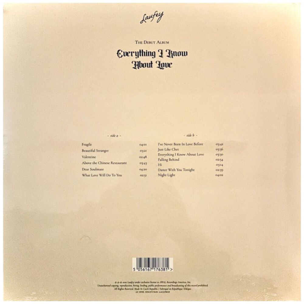 Laufey - Everything I Know About Love | Vinilo image number 1.0