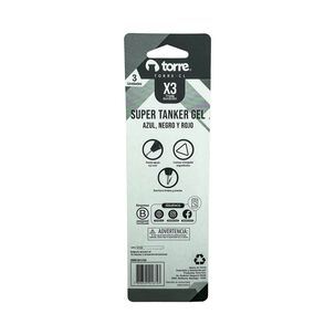 Set 3 Super Tanker 0,5mm Blíster 1a 1n 1r Torre