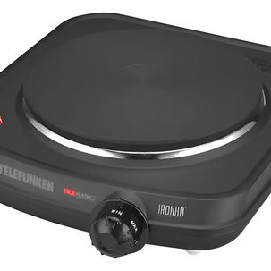Cocinilla Electrica Telefunken Tf Ae5500 1600w 1 Hornilla Color Negro