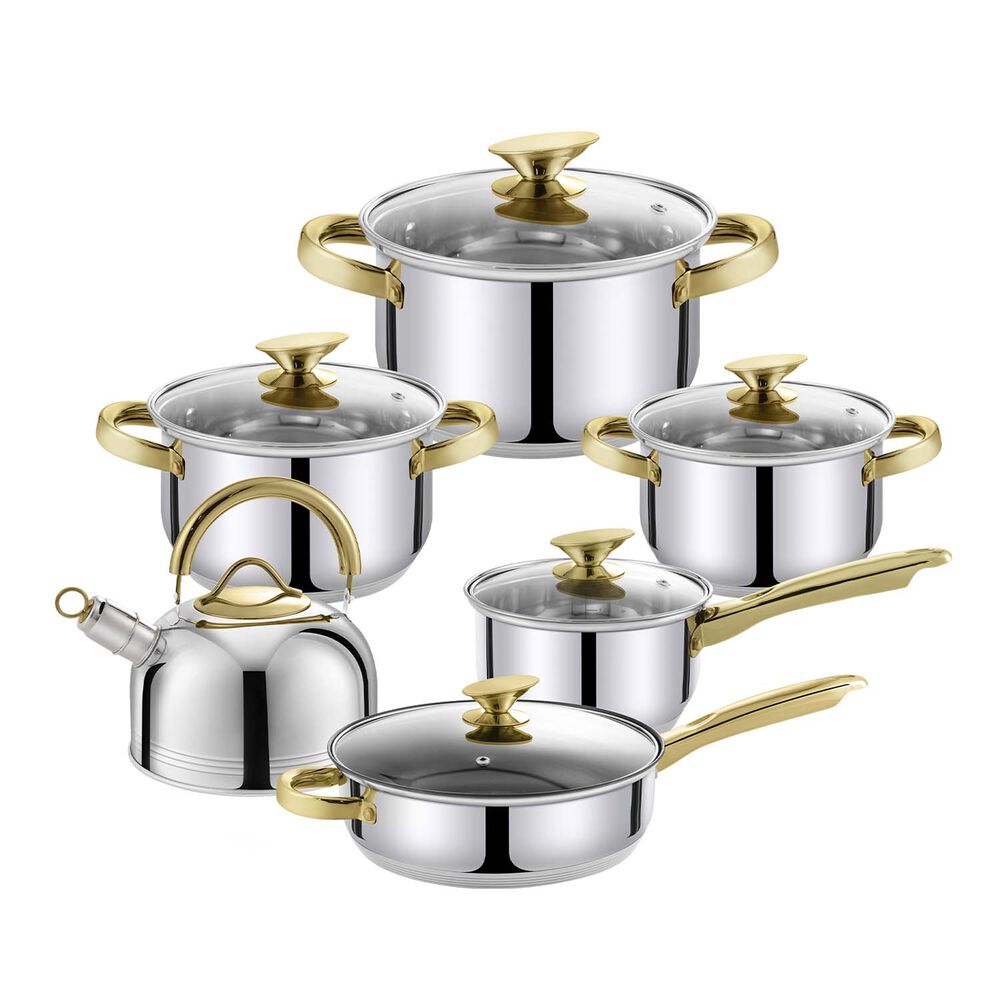 Bater&iacute;a 12 Piezas Acero Inoxidable Viena image number 0.0