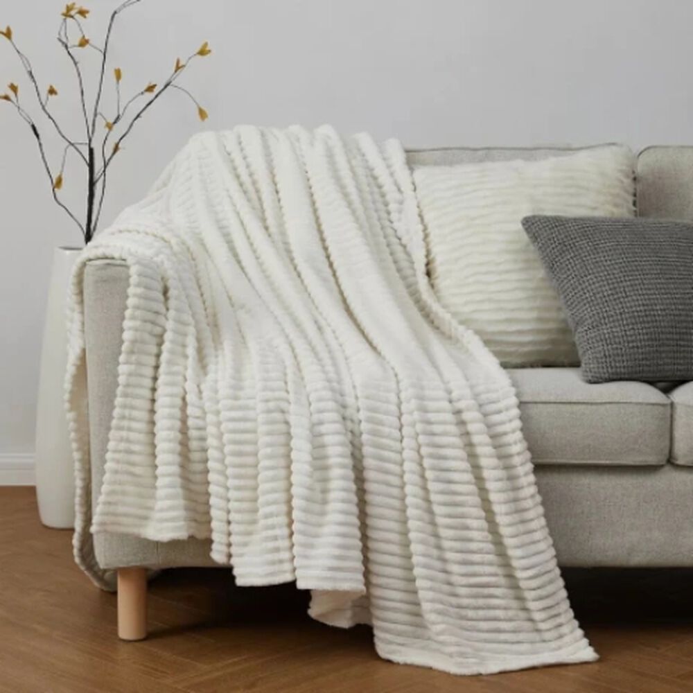 Manta Gruesa Frazada Polar Suave Ropa Cama 150 X 200 Sherpa image number 3.0