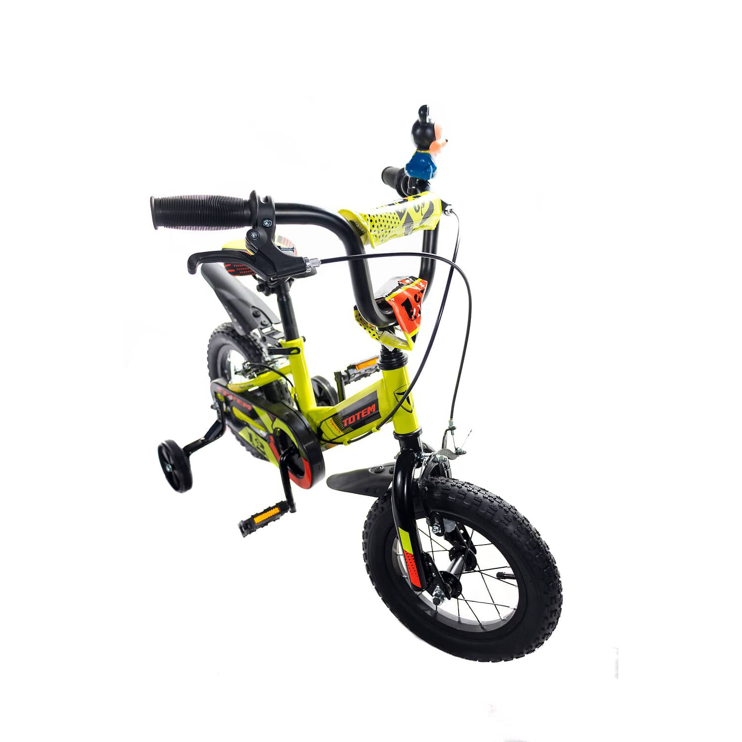 Bicicleta Totem Infantil Aro 12 Sunshine Color Amarillo image number 2.0