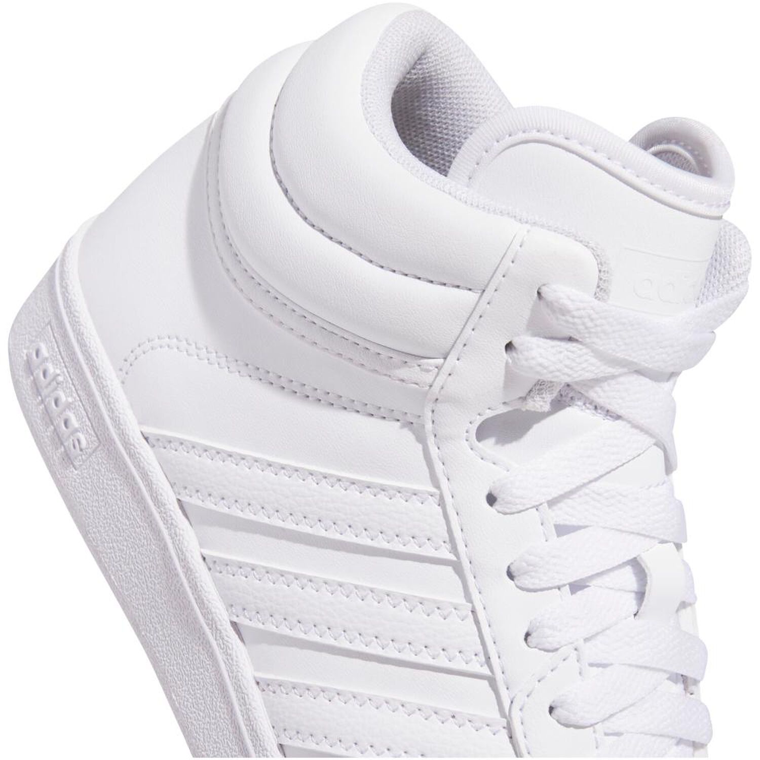 Zapatilla Urbana Unisex Adidas Hoops 4.0 Mid J Blanco image number 6.0