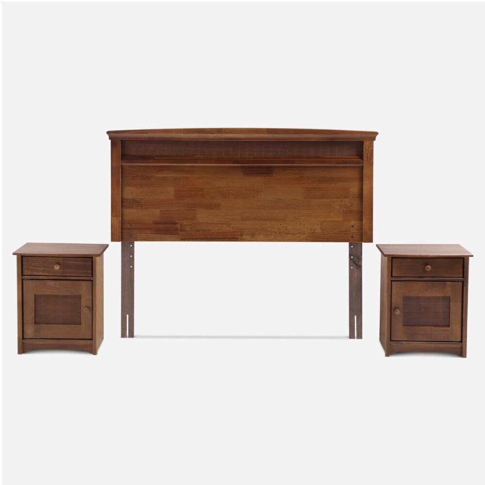 Boxet Rosen Upline / 2 Plazas / Base Normal + Set De Maderas Veneto image number 1.0