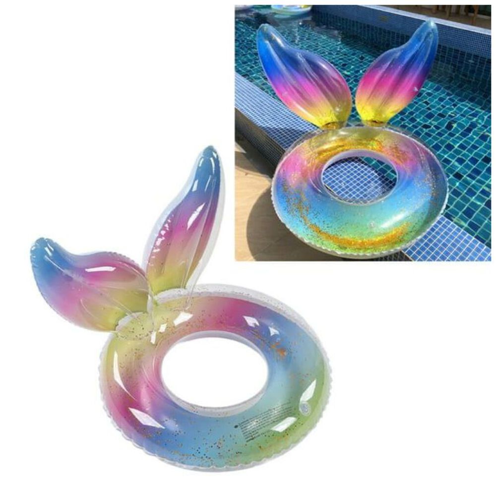 Flotador Salvavidas Niña Cola De Sirena 90cm Playa Piscina image number 2.0