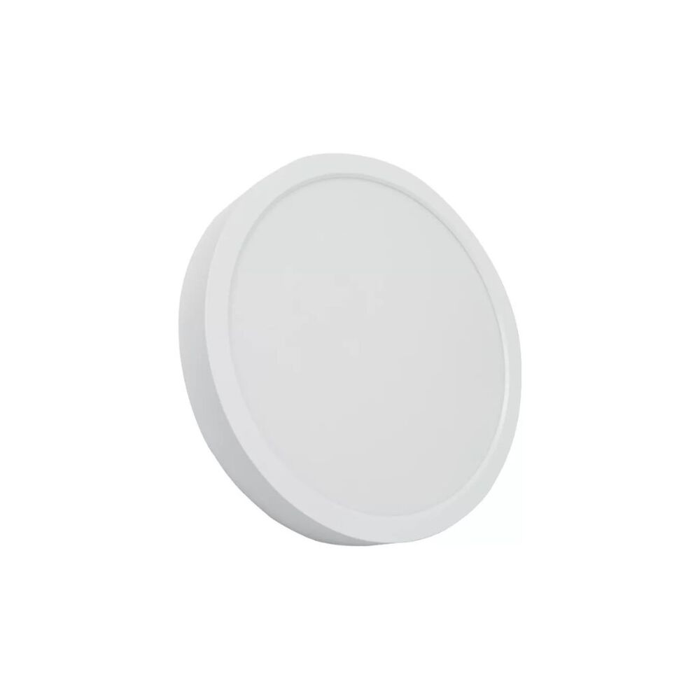 Lampara De Techo Plafon Redondo 18w Panel 22cm Luz Calida image number 0.0