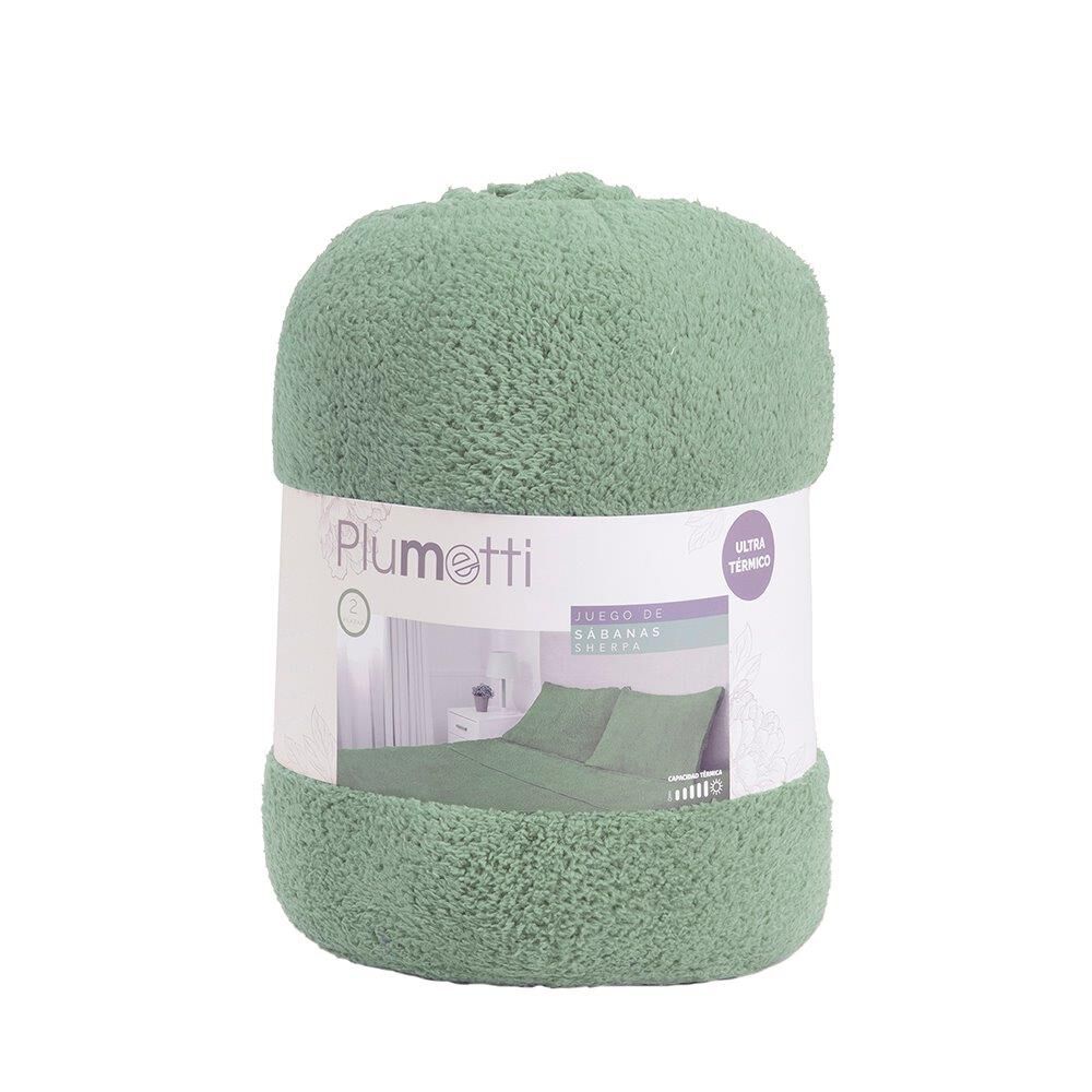 Sabana Sherpa Lisa King Verde image number 4.0