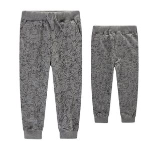 Buzos Jumping Meters De Ni&ntilde;o Gris Animales Salvajes