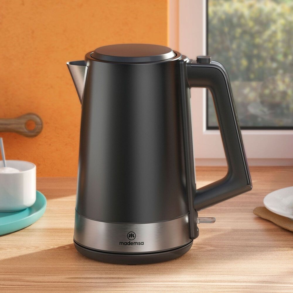 Hervidor El&eacute;ctrico 2l Regulador Temperatura Mek40 Negro image number 8.0