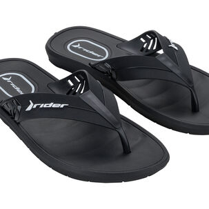 Sandalia Hombre Negro/blanco Moving Rider