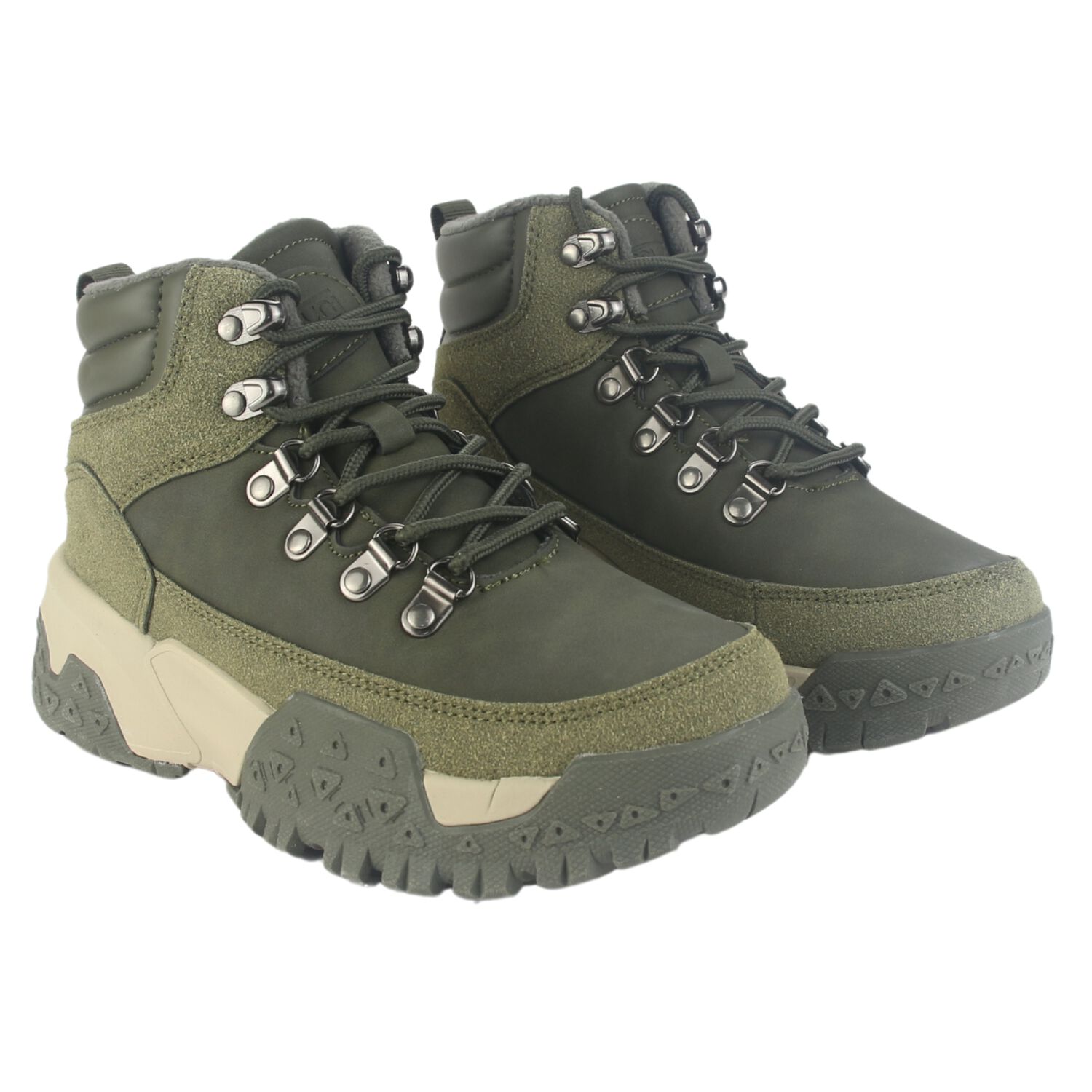 Botin Outdoor Funway Mujer Nevado-2 Oliva image number 4.0