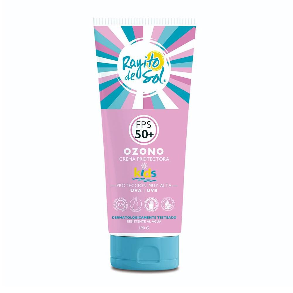 Crema Protectora Rayito De Sol Ozono Kids Fps 50+ 190 Gr image number 0.0