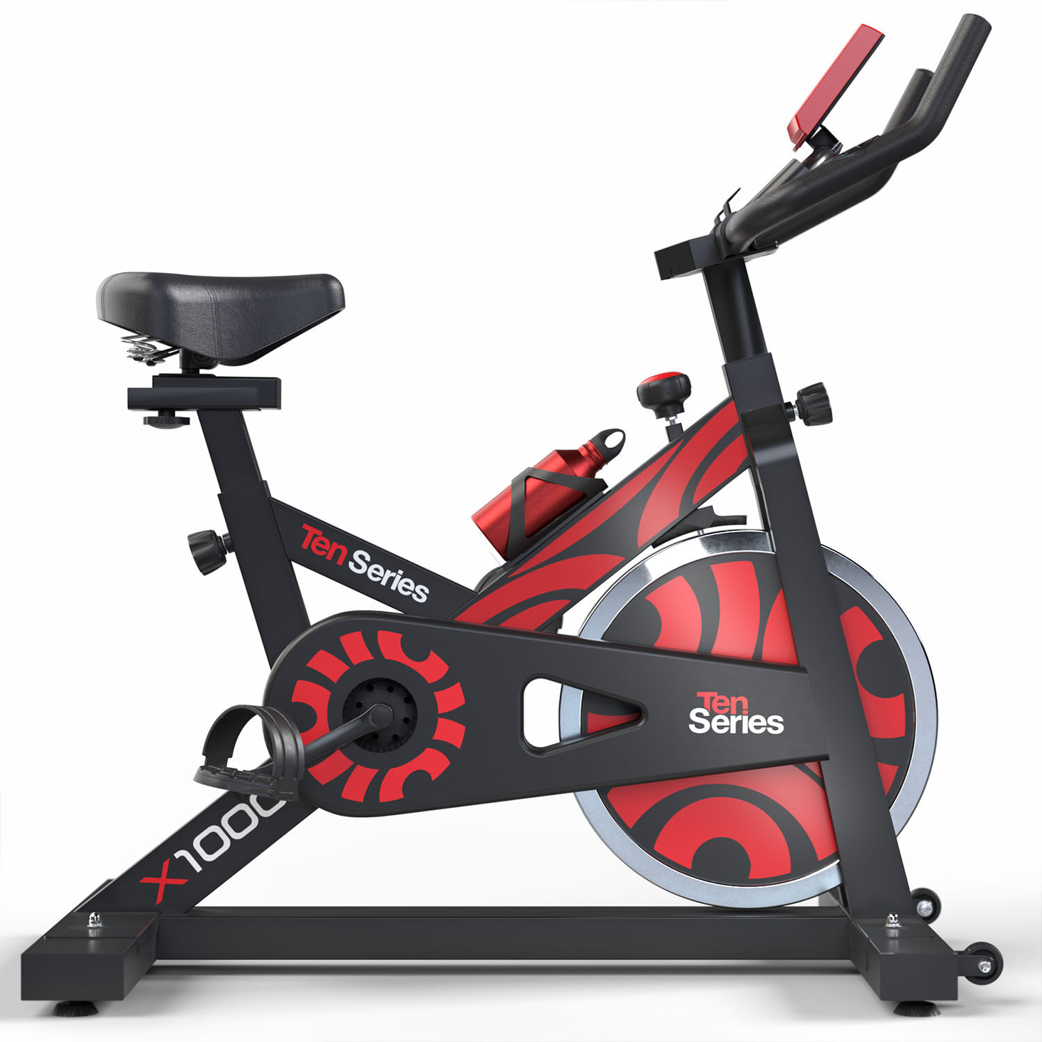 Bicicleta Spinning Ten Series X1000 Red image number 4.0