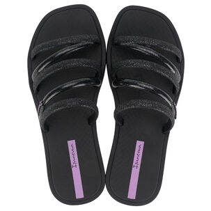Sandalia Mujer Negro Solar Brilla Ipanema