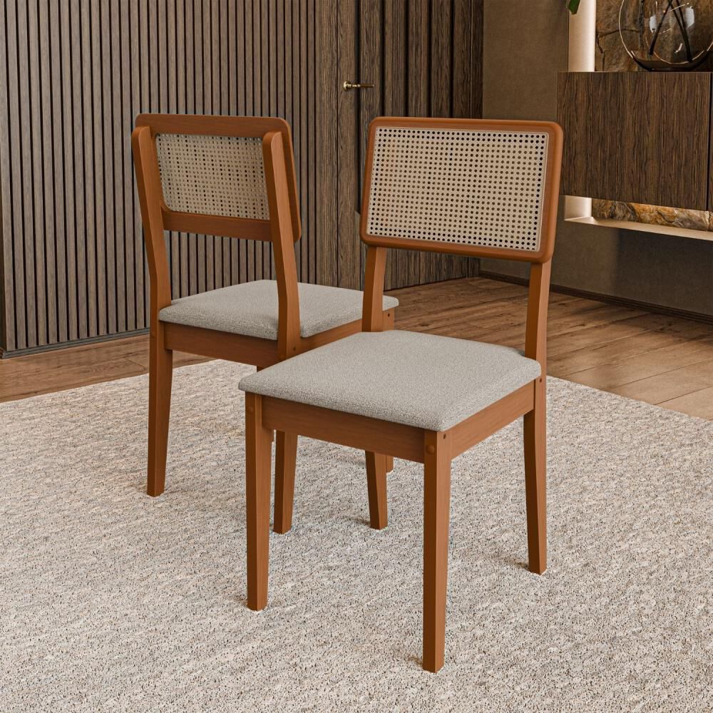 Juego De Comedor Exit Trento / 6 Sillas image number 4.0