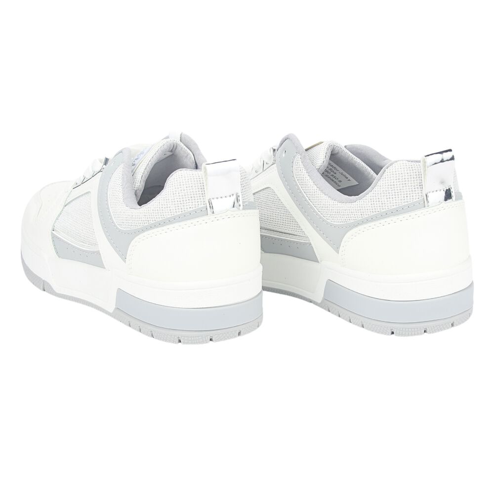 Zapatilla Chalada Mujer Joker-2 Plateado Urbano image number 5.0