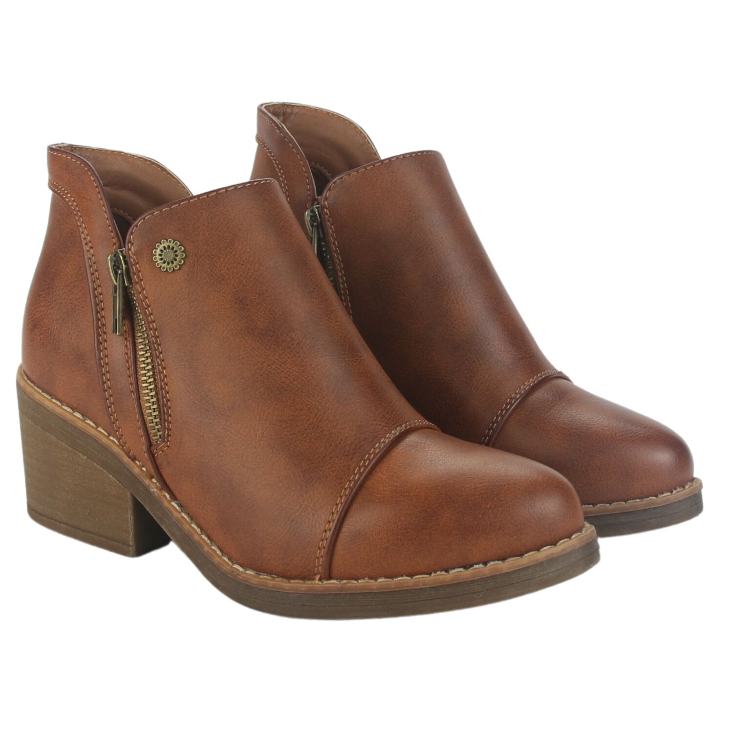 Botin Chalada Mujer Camp-31 Tostado Casual image number 4.0