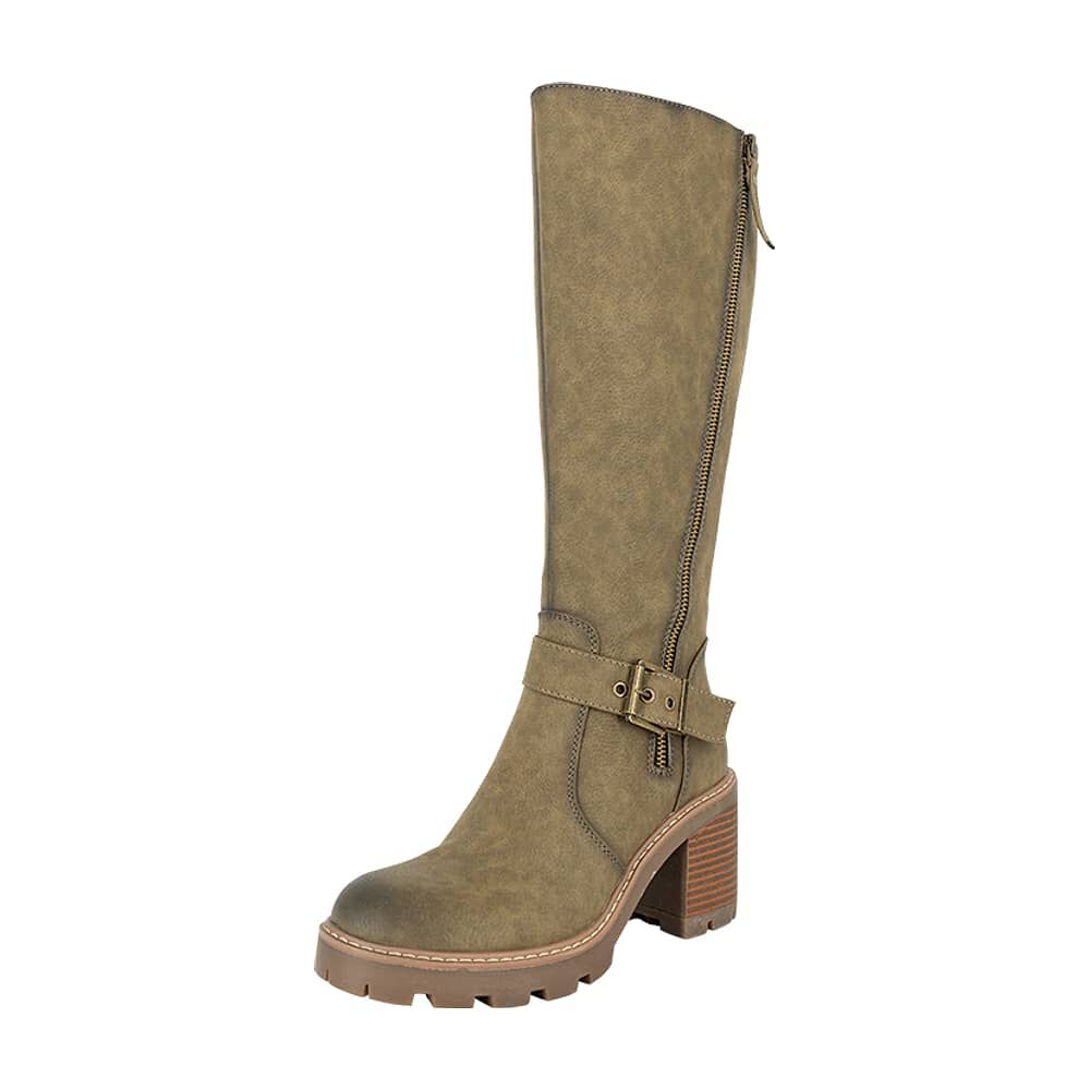 Bota Larga Tana Khaki Alquimia image number 0.0
