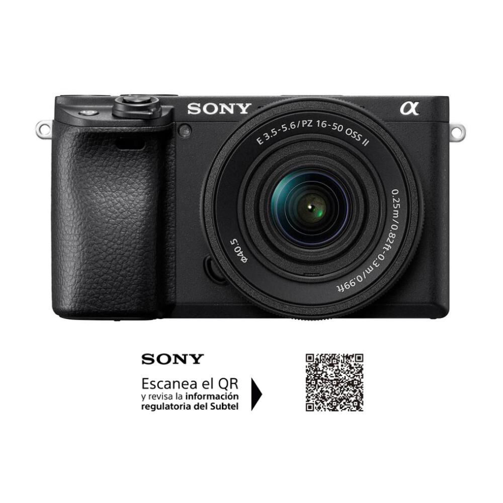 C&aacute;mara Semiprofesional Sony ILCE-6400KBQE38 image number 6.0