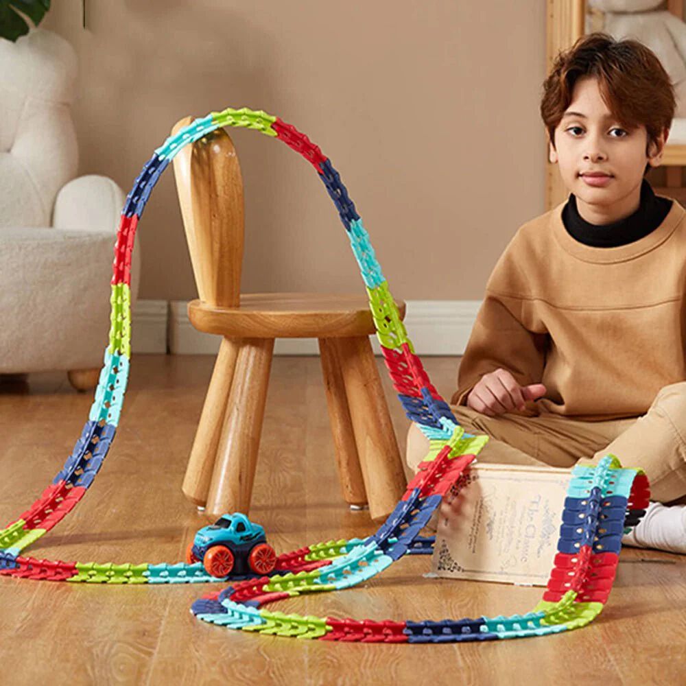 Autopista Magica Flexible Gravedad 0 92 Pcs Para Niños image number 3.0