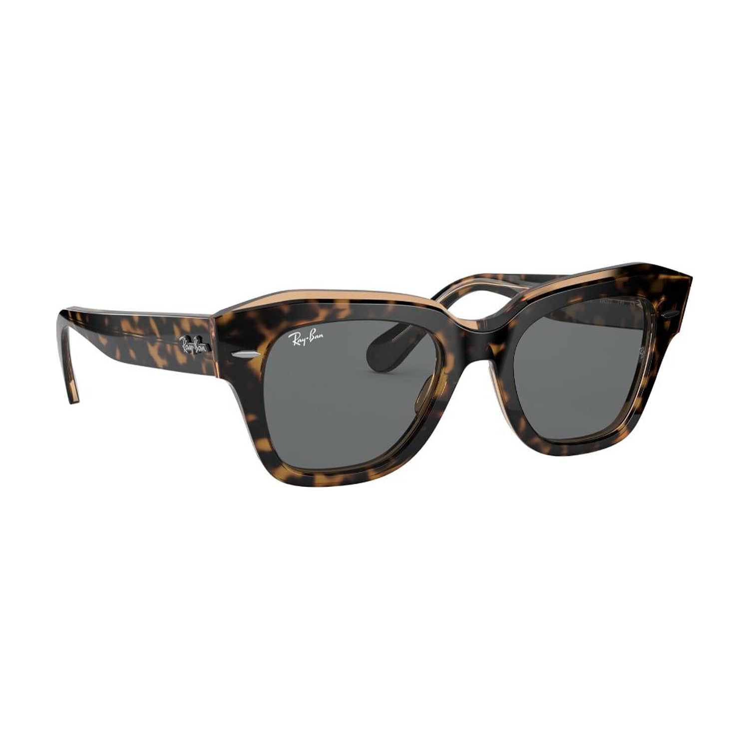 Lentes De Sol State Street Havana On Brown Ray-ban image number 11.0
