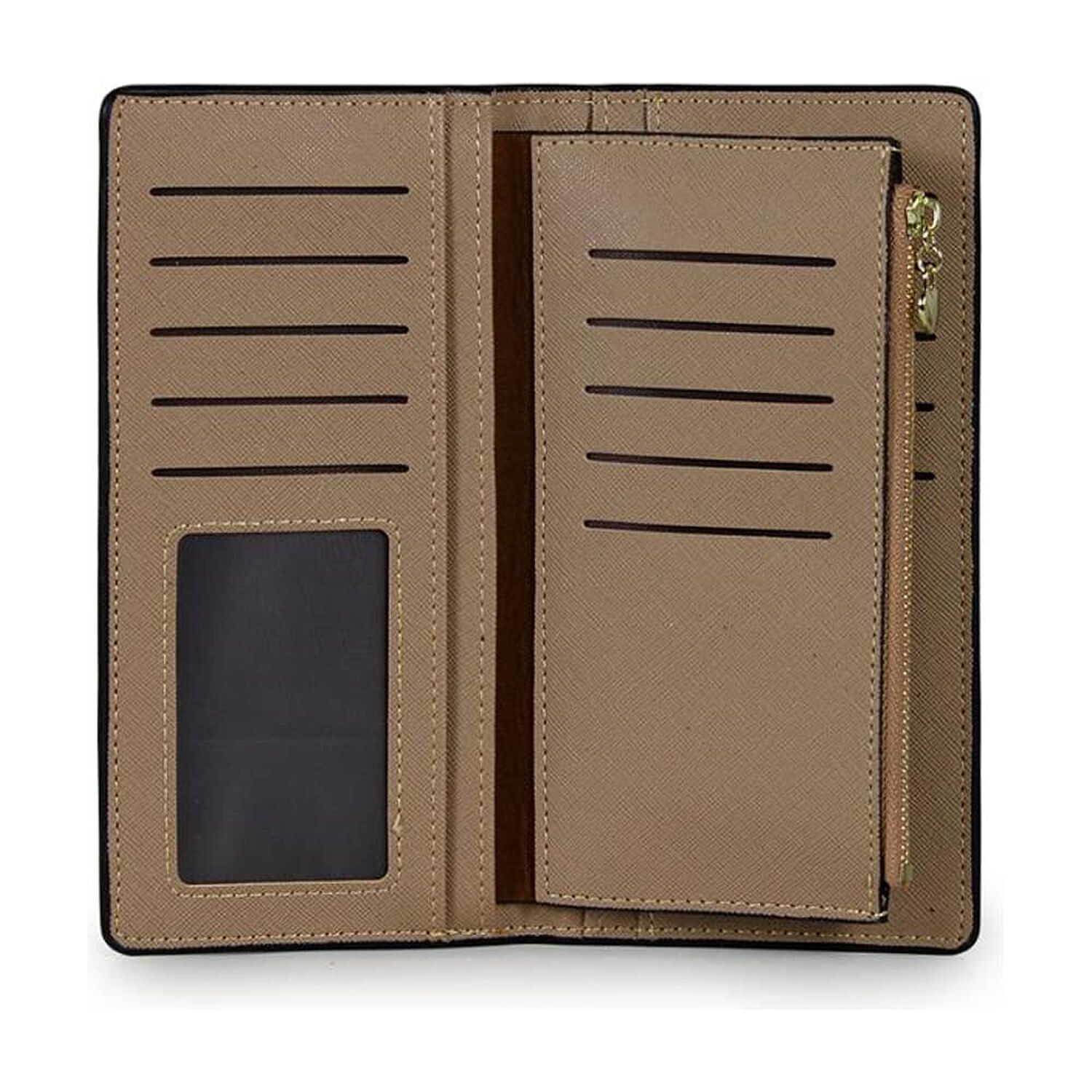 Billetera Mujer Vesta Taupe Carven image number 2.0