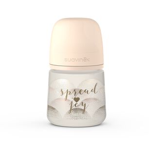 Mamadera Memories Tetina Fisiol&oacute;gica Sx Pro Flujo Lento 150ml Beige