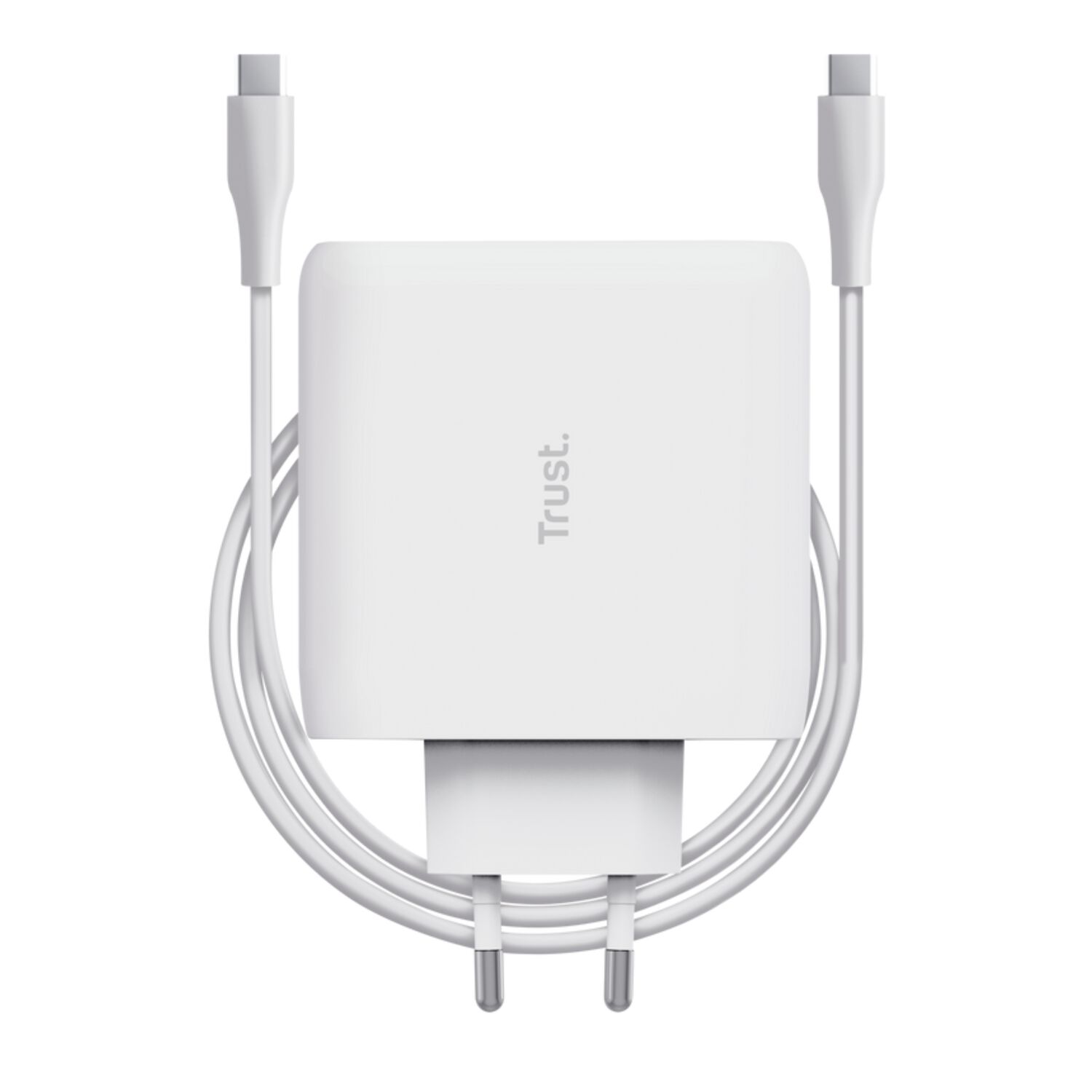 Cargador Trust Universal Usb-c 65w / 3a + Cable C/c De 2mts image number 1.0