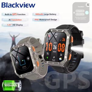Blackview W80 Pro: Smartwatch Rugerizado, Batería 15 Días