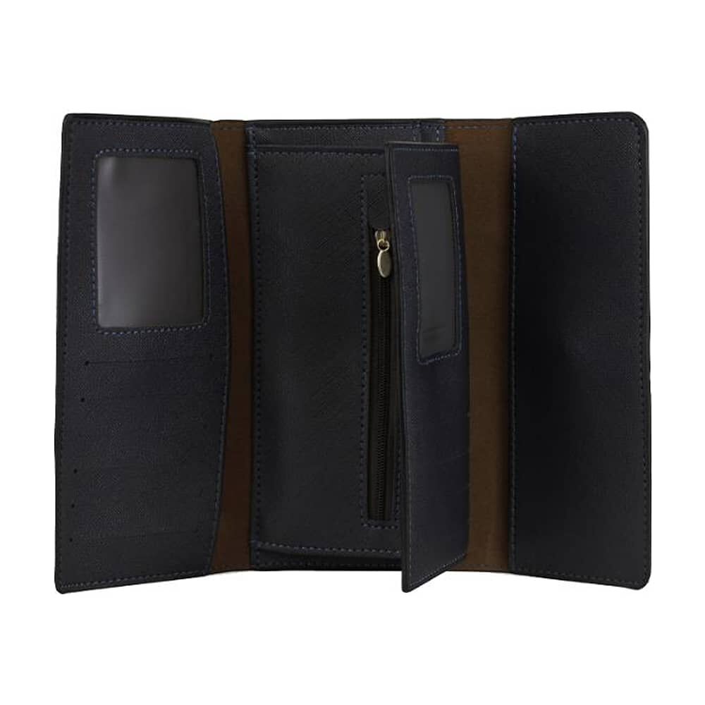 Billetera Mujer N&aacute;poles Azul Carven image number 2.0