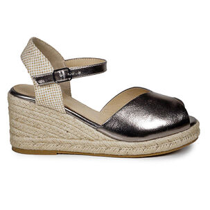 Sandalia Benedicta Plateado