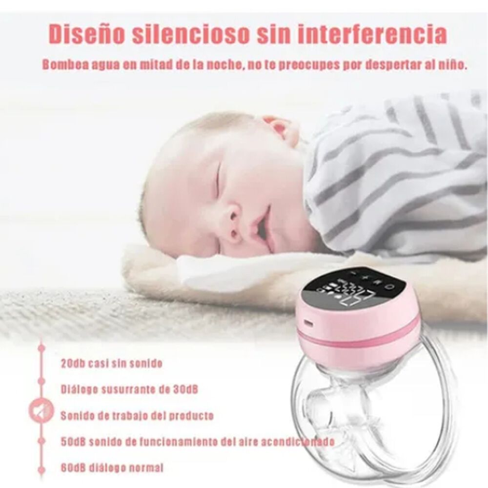 Extractor De Leche Materna Portatil Electrico Silencioso image number 2.0