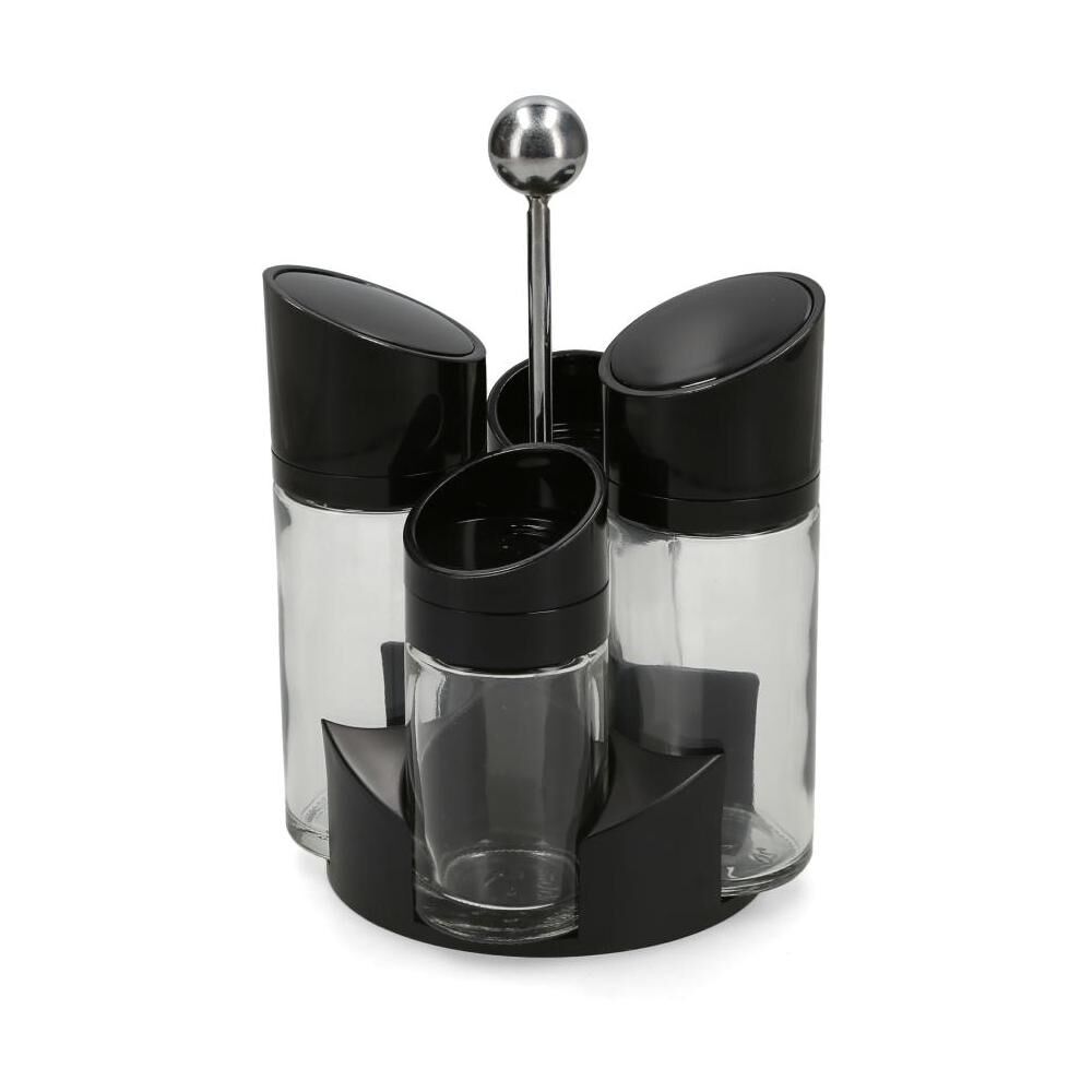 Set Alcuza y Dispensadores Casaideal / 4 Especieros + Base image number 1.0