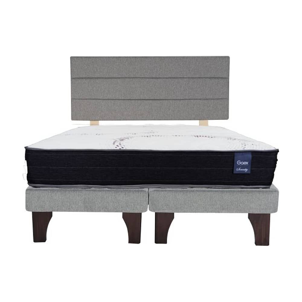 Cama Europea 2 Plazas 190 Respaldo Atacama image number 3.0