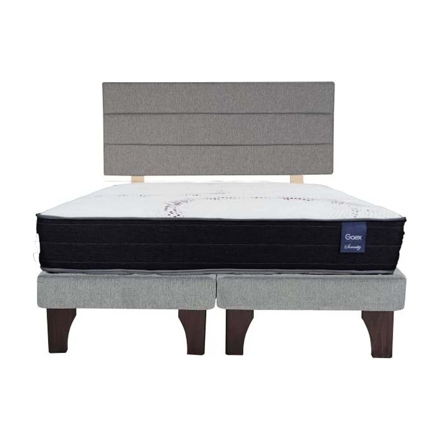 Cama Europea 2 Plazas 190 Respaldo Atacama image number 3.0
