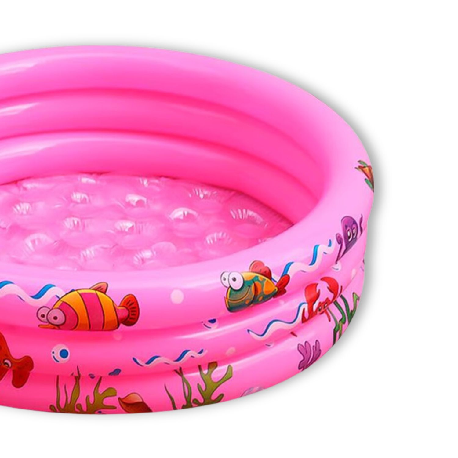 Piscina Infantil Inflable 80cm Verano Resistente Ni&ntilde;os Rosa image number 2.0