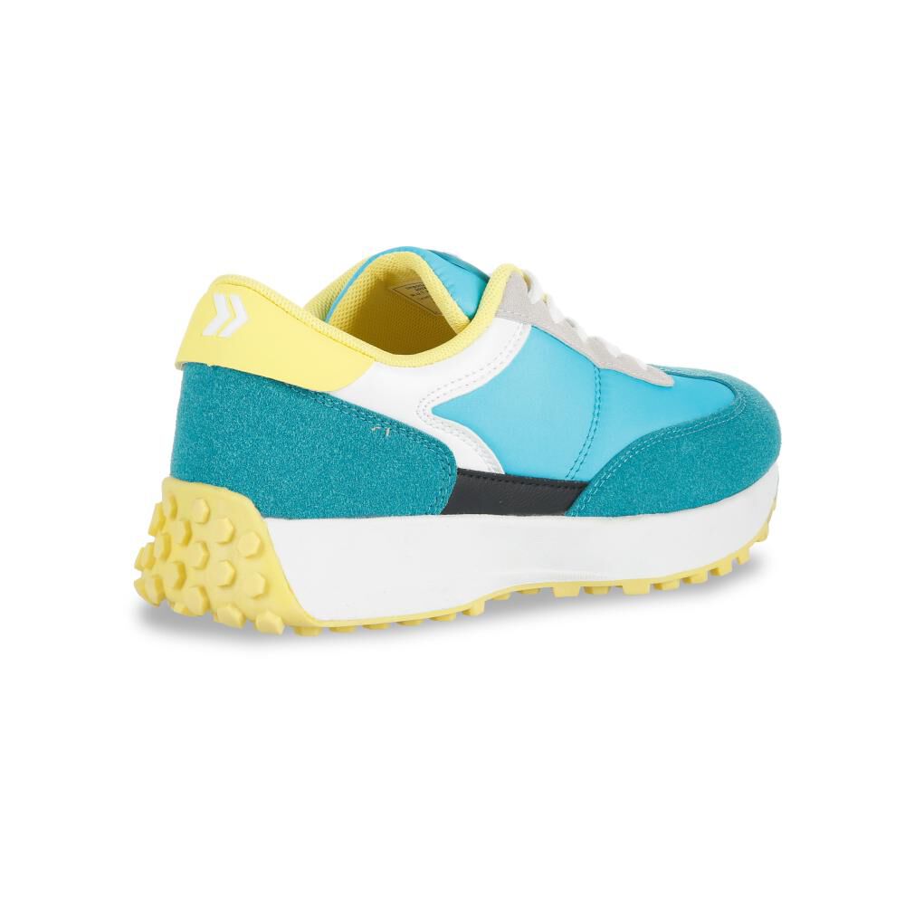 Zapatilla Urbana Mujer Rolly Go Celeste image number 3.0