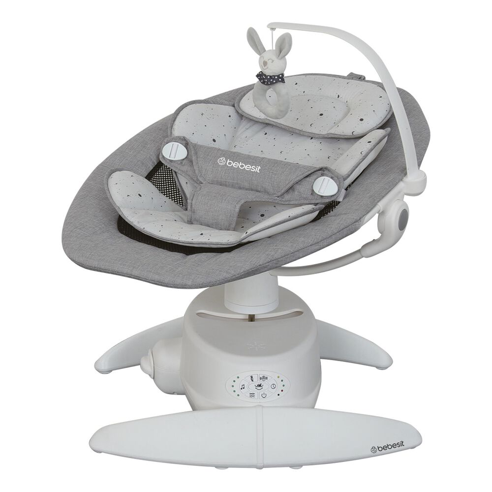 Silla Nido Bouncer 3d Swing Rocker Gris image number 3.0