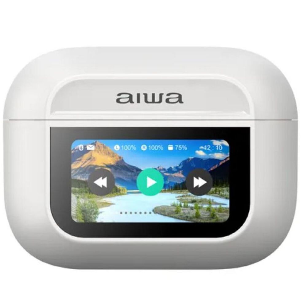 Audífonos Bluetooth Aiwa In Ear Diseño Con Pantalla Táctil image number 2.0