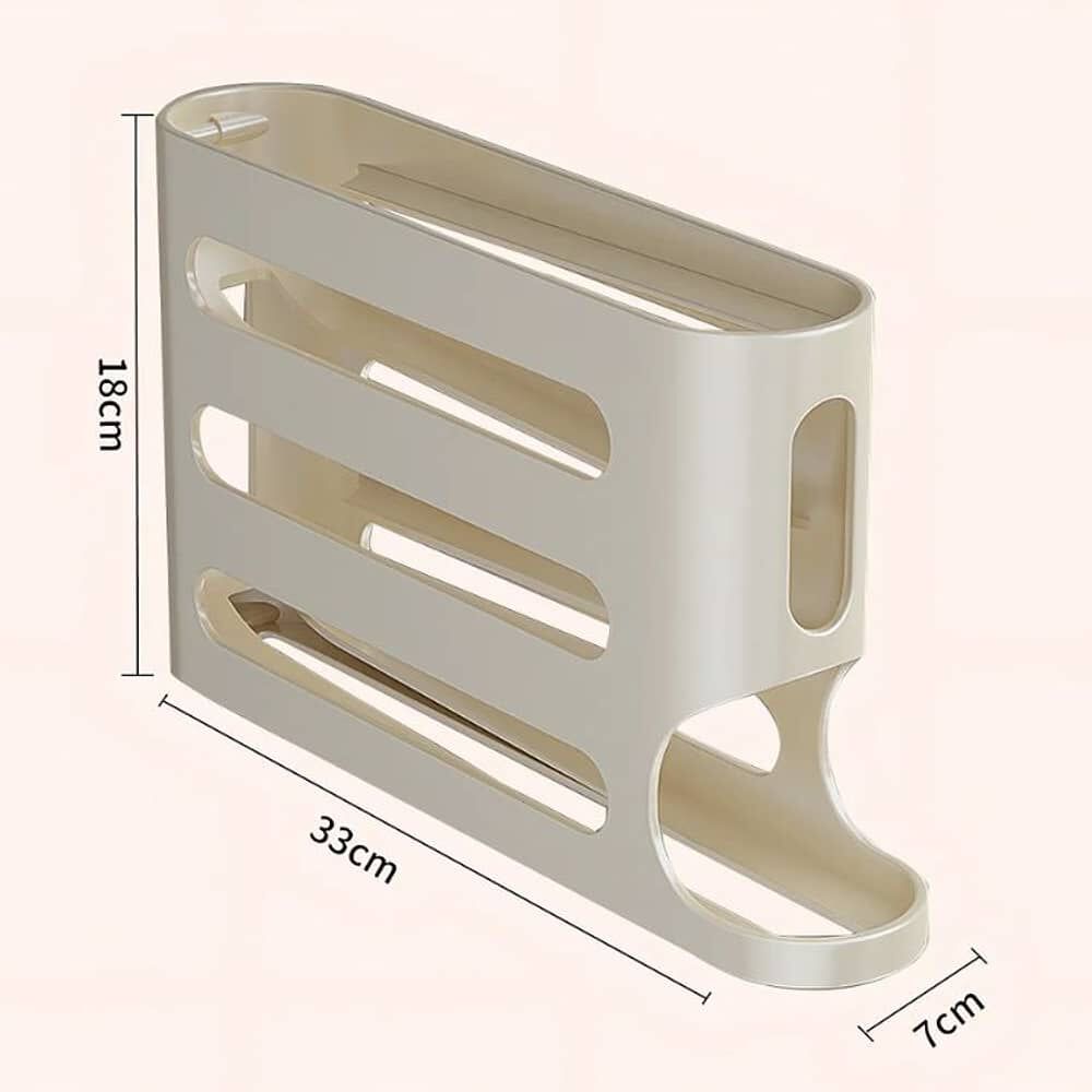 Pack 2 Soporte De Huevos 4 Niveles Deslizante image number 3.0