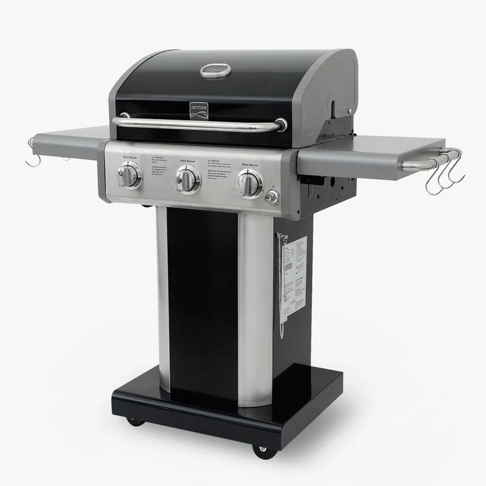 Parrilla A Gas 3 Quemadores - Color Negro image number 0.0