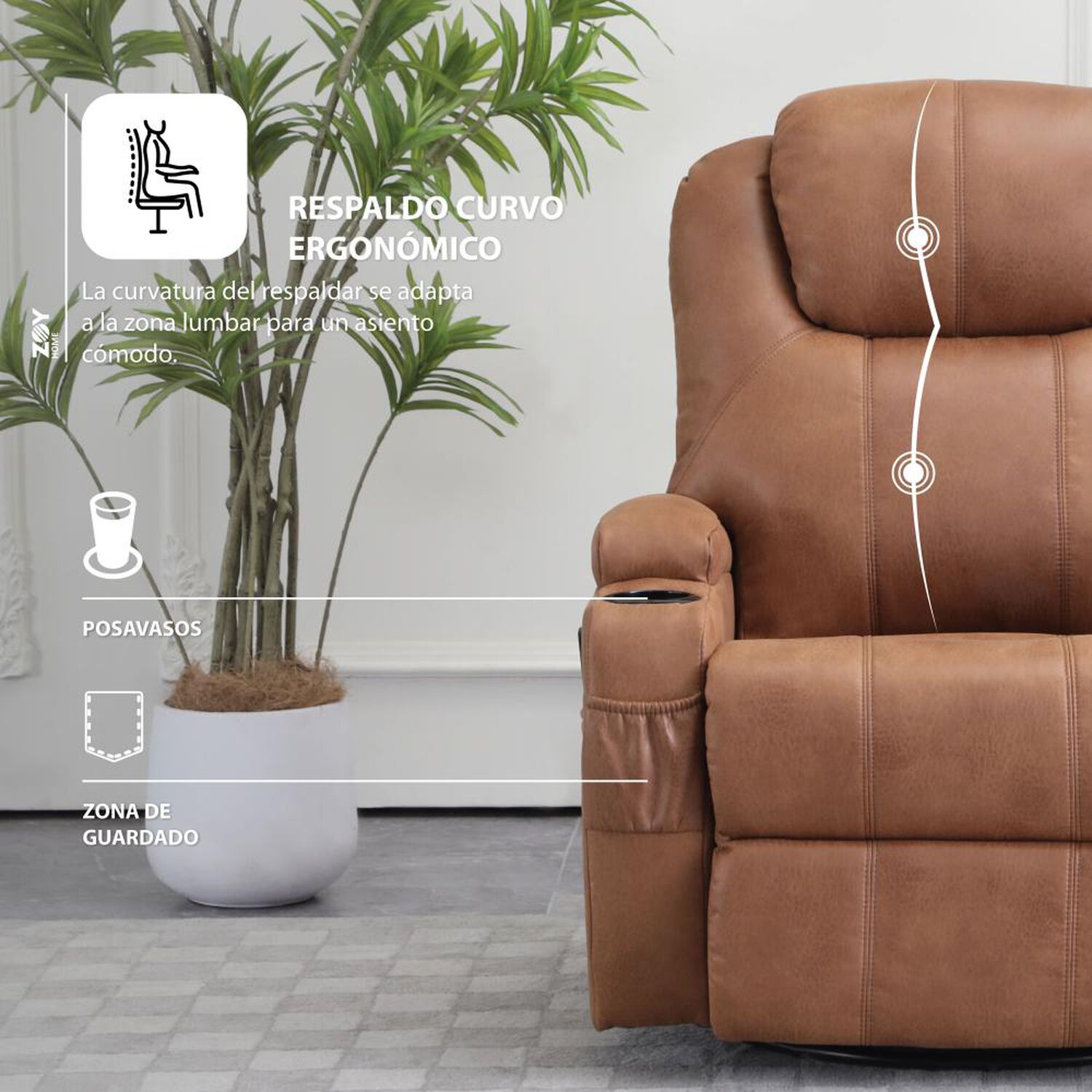 Bergere Zoy Home Lhasa / 1 Cuerpo image number 8.0