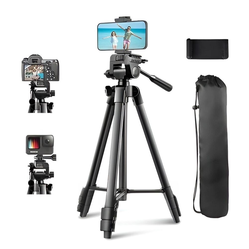 Tr&iacute;pode Profesional Para C&aacute;mara, Celular, Video image number 0.0