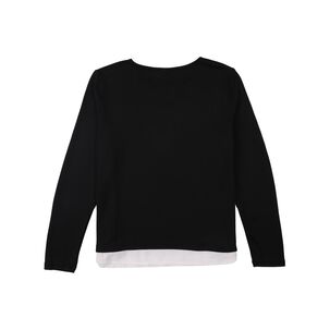 Sweater Con Blusa Manga Larga Cuello Redondo Mujer Geeps